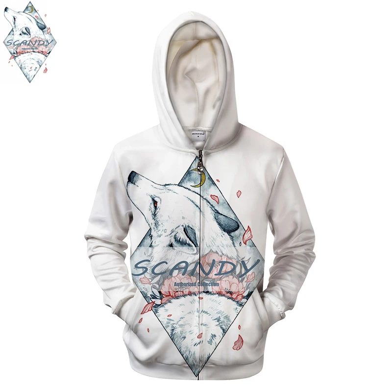 Scandy By Scandy Girl Art Men Zipper Hoodies 3D Printing Wolf Sweatshirts Brand Hoodie Harajuku 3D Brand Hoodies Pullovers
Scandy By Scandy Girl Art Men Zipper Hoodies 3D Printing Wolf Sweatshirts Brand Hoodie Harajuku 3D Brand Hoodies Pullovers