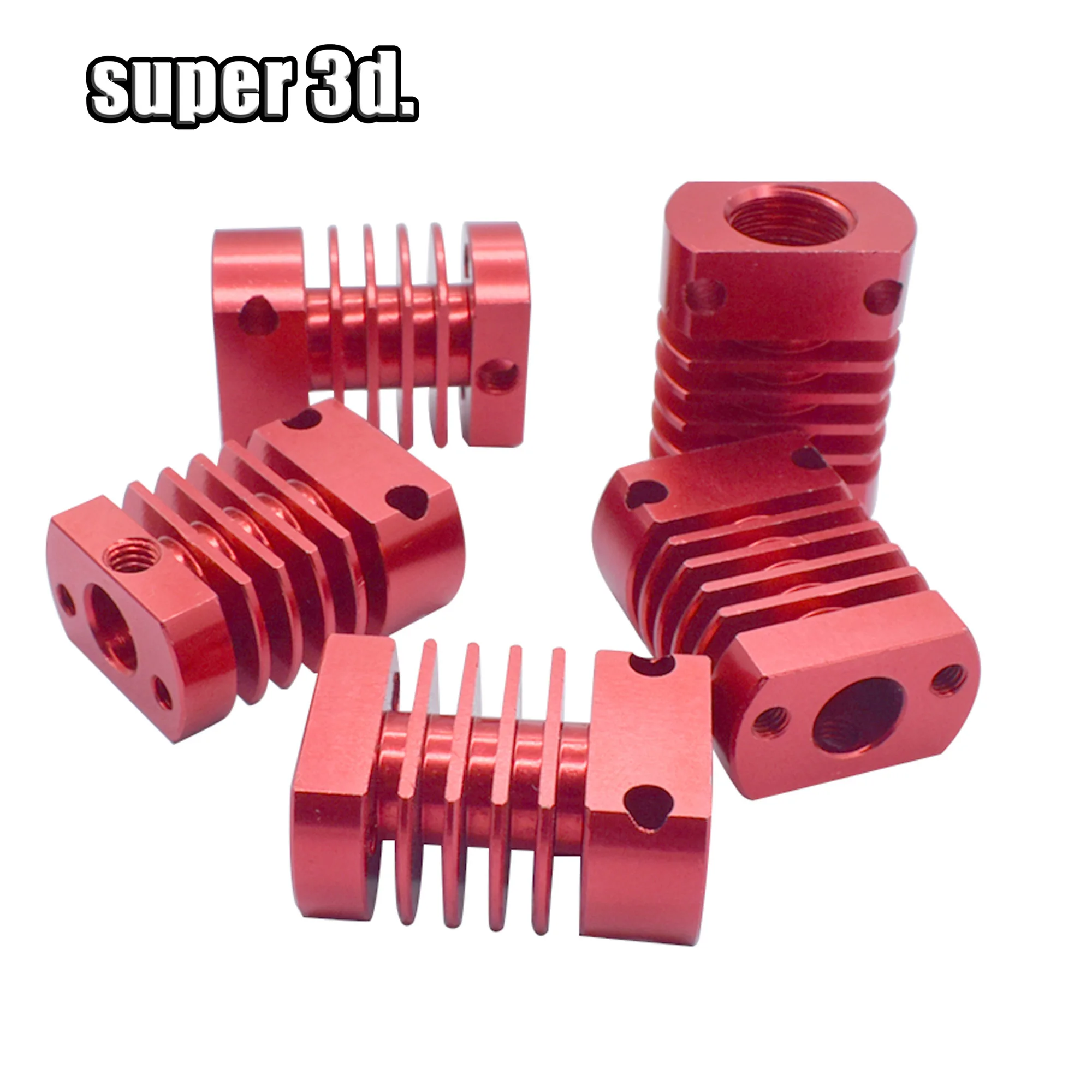 3D Printer MK10 Heat Sink Radiator Fit 20mm Cooling Fan Aluminum Fins With Red Color size 27x20x12mm Hot
3D Printer MK10 Heat Sink Radiator Fit 20mm Cooling Fan Aluminum Fins With Red Color size 27x20x12mm Hot