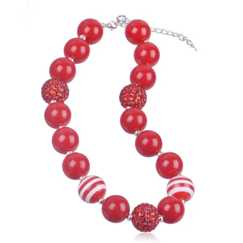 wholesale 5PCS Christmas New ! Red Beaded Necklaces Baby Girl Kids Princess Acrylic Bubblegum Bead Necklace Accessories
wholesale 5PCS Christmas New ! Red Beaded Necklaces Baby Girl Kids Princess Acrylic Bubblegum Bead Necklace Accessories