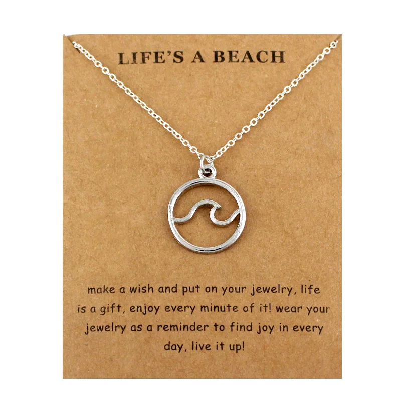 Ocean Waves Beach Pendants Necklaces Starfish Conch Shell Sea Turtle Fish Shark Charm Women Men Unisex Fashion Jewelry Gift
Ocean Waves Beach Pendants Necklaces Starfish Conch Shell Sea Turtle Fish Shark Charm Women Men Unisex Fashion Jewelry Gift