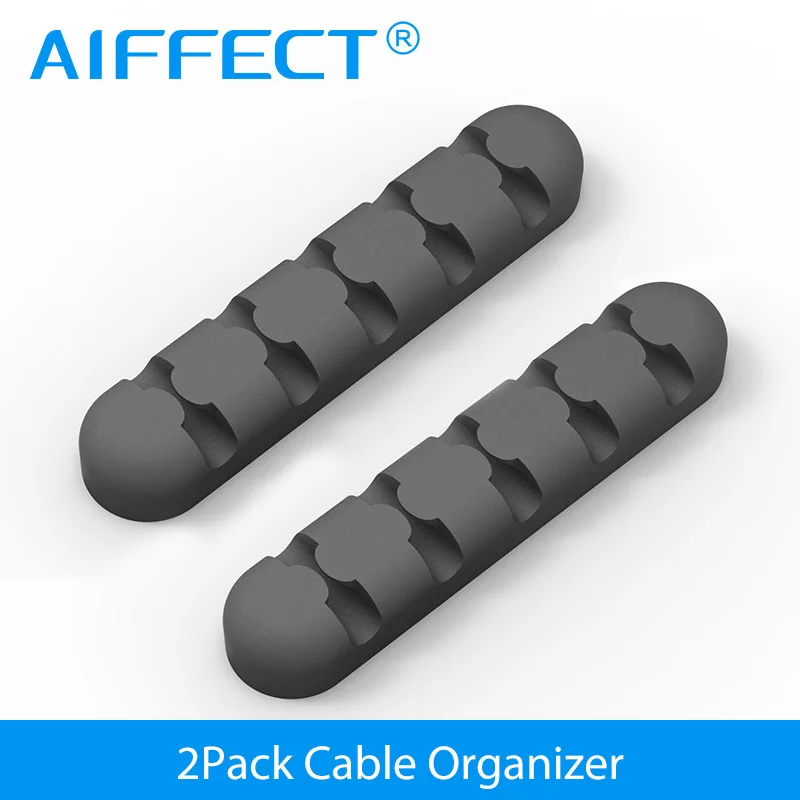 AIFFECT силиконовый Настольный кабельный намоточный органайзер для провода