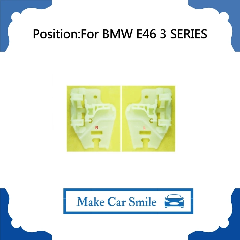 FOR BMW E46 WINDOW PLASTIC CLIPS REGULATOR REPAIR KIT FRONT LEFT / RIGHT 1998-2013
FOR BMW E46 WINDOW PLASTIC CLIPS REGULATOR REPAIR KIT FRONT LEFT / RIGHT 1998-2013