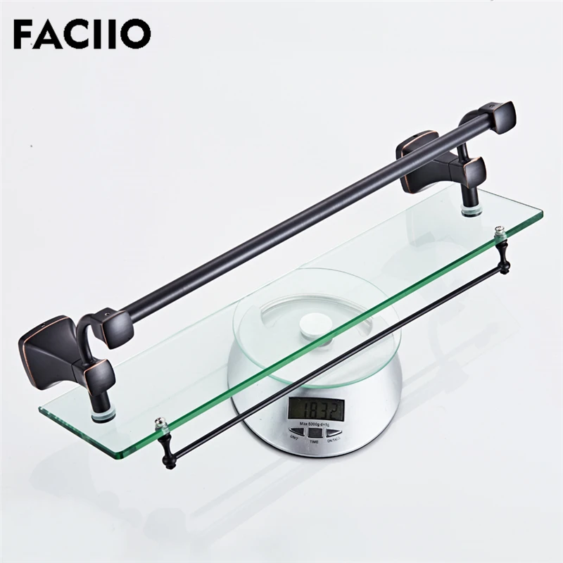 FACIIO Bathroom Wall Shelves Storage Holders Toilet Towel Bars Glass Storage Shelf Tooth Cup Bracket Bathroom Hardware 5663
FACIIO Bathroom Wall Shelves Storage Holders Toilet Towel Bars Glass Storage Shelf Tooth Cup Bracket Bathroom Hardware 5663