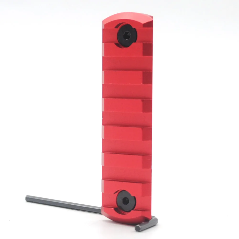 7 Slot Red Anodized 3.04'' Inch Length Picatinny Rail Section For Keymod Handguard System
7 Slot Red Anodized 3.04'' Inch Length Picatinny Rail Section For Keymod Handguard System