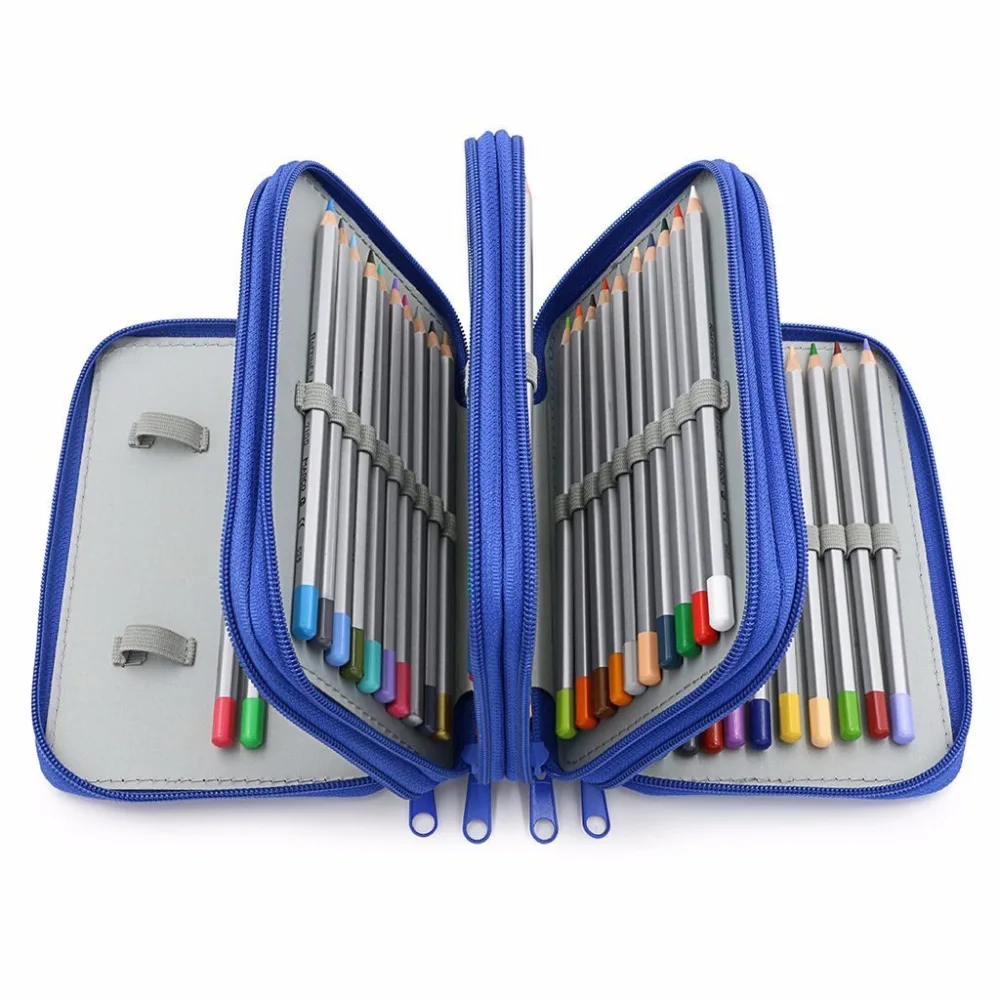 Fashion 72 Hole Sketch Drawing Pen Pencil Case Storage Organizer Pencilcase Office School Supply Stationery Cosmetics Makeup Bag
Fashion 72 Hole Sketch Drawing Pen Pencil Case Storage Organizer Pencilcase Office School Supply Stationery Cosmetics Makeup Bag
