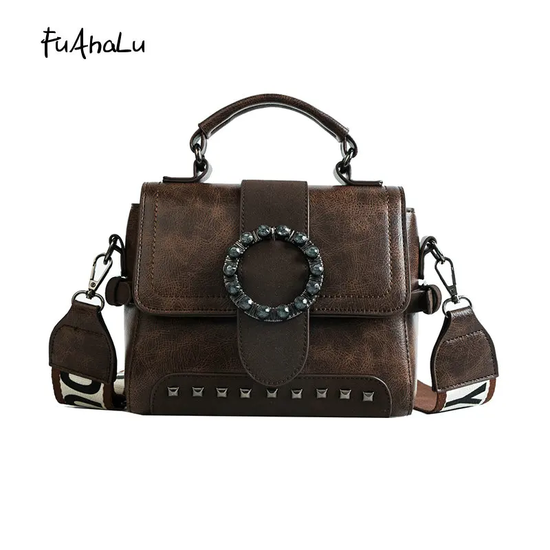 FuAhaLu luxury handbags women bags designer Solid shoulder bags rivet handbags crossbody bags for women
FuAhaLu luxury handbags women bags designer Solid shoulder bags rivet handbags crossbody bags for women
