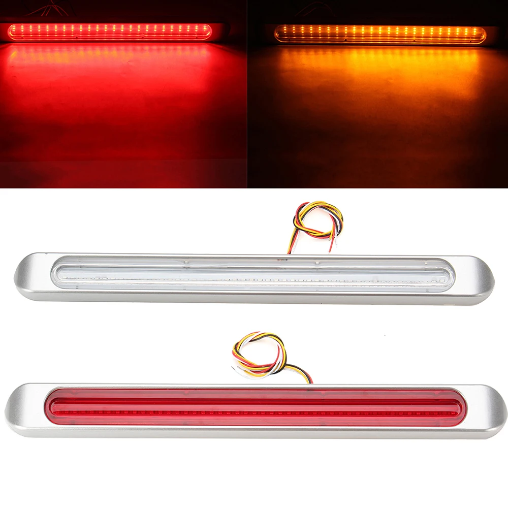 1 Pcs 47 LED Truck Tail Light Stop Brake Lamp Turning Signal Light for 12V 24V Trailer Caravan Red Yellow
1 Pcs 47 LED Truck Tail Light Stop Brake Lamp Turning Signal Light for 12V 24V Trailer Caravan Red Yellow