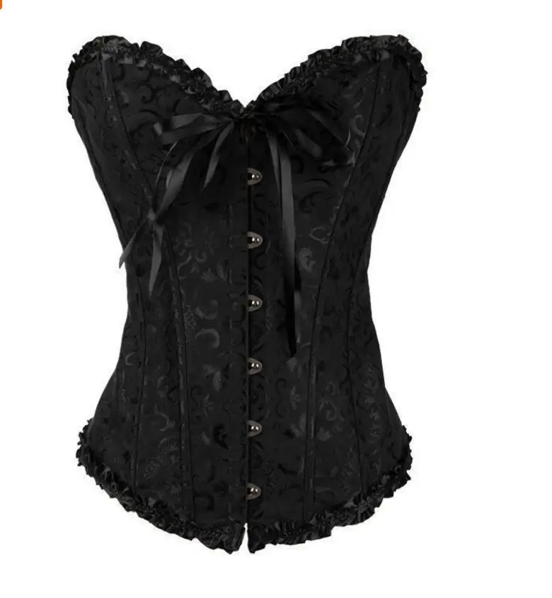 Satin Bone Lace Up Steampunk Corset Sexy Bustier Women Corselet Corset and Bustier Corset Overbust Slim Corset Strapless
Satin Bone Lace Up Steampunk Corset Sexy Bustier Women Corselet Corset and Bustier Corset Overbust Slim Corset Strapless