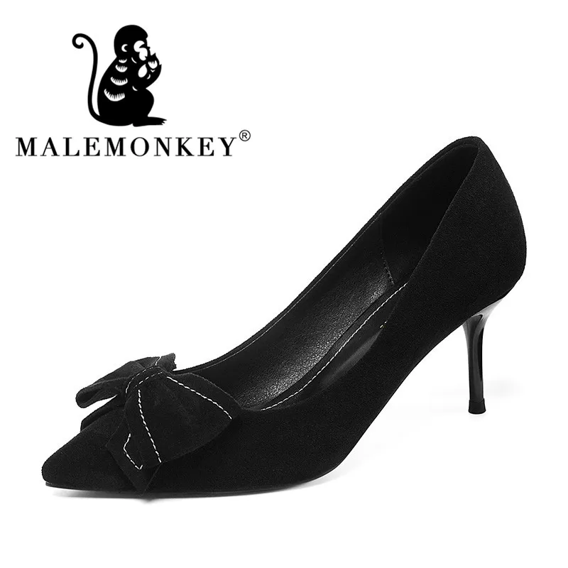 High Quality Women High Heel Pumps 2021 Spring Pointed Toe shoes Bowtie Thin High Heels Wedding Party Shoes Black
High Quality Women High Heel Pumps 2021 Spring Pointed Toe shoes Bowtie Thin High Heels Wedding Party Shoes Black