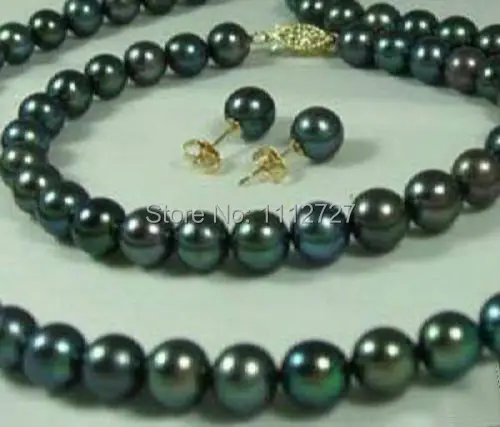 Jewelry set Beautiful! 2021 new 8-9mm black shell pearl necklace&bracelet&earring beads DIY natural stone BV480 Wholesale Price
Jewelry set Beautiful! 2021 new 8-9mm black shell pearl necklace&bracelet&earring beads DIY natural stone BV480 Wholesale Price