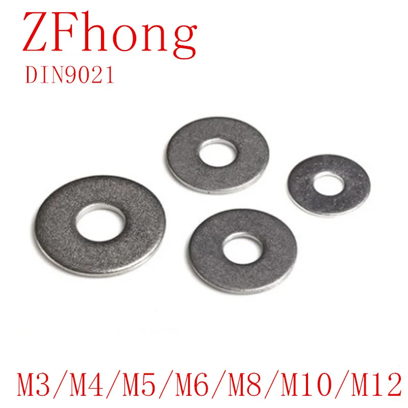 50Pcs M3 M4 M5 M6 M8 M10 M12 DIN9021 GB96 304/A2-70 Stainless Steel Large Size Flat Washer
50Pcs M3 M4 M5 M6 M8 M10 M12 DIN9021 GB96 304/A2-70 Stainless Steel Large Size Flat Washer