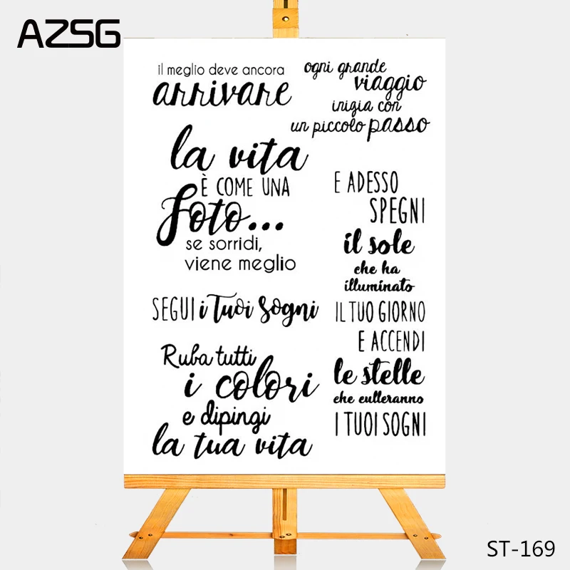 AZSG Graceful Calligraphy words letter style Clear Stamps for DIY Scrapbooking/photo Album Decorative Craft Clear Stamp Chapte
AZSG Graceful Calligraphy words letter style Clear Stamps for DIY Scrapbooking/photo Album Decorative Craft Clear Stamp Chapte