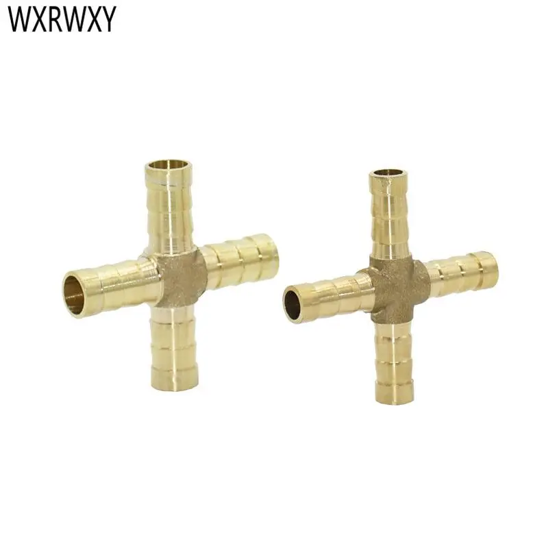 10mm Cross Shaped Brass Pipe Fitting 8mm copper 4 Way Hose Barb Connector Joint Copper Barbed Coupler Adapter Coupling 30pcs
10mm Cross Shaped Brass Pipe Fitting 8mm copper 4 Way Hose Barb Connector Joint Copper Barbed Coupler Adapter Coupling 30pcs