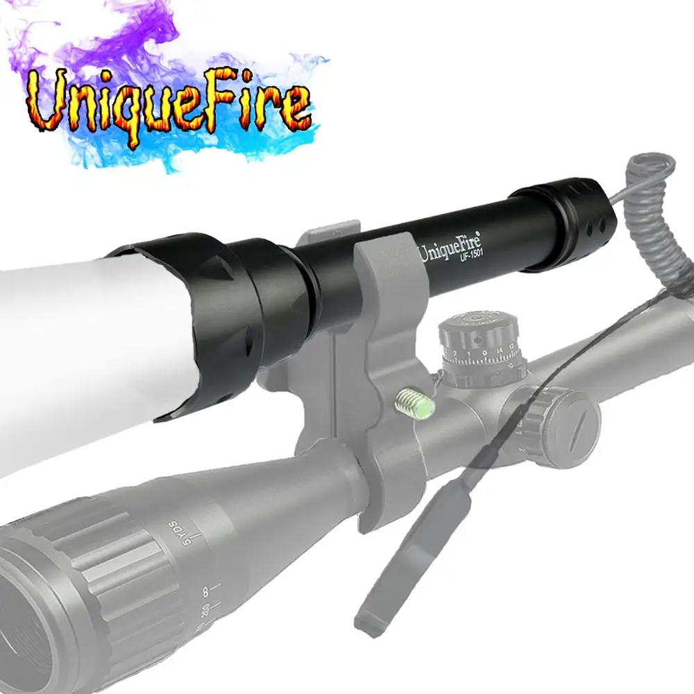 UniqueFire 1501 940nm IR Led Night Vision Infrared Light Flashlight Adjustable Zoomable Focus Lamp Torch For Hunting
UniqueFire 1501 940nm IR Led Night Vision Infrared Light Flashlight Adjustable Zoomable Focus Lamp Torch For Hunting