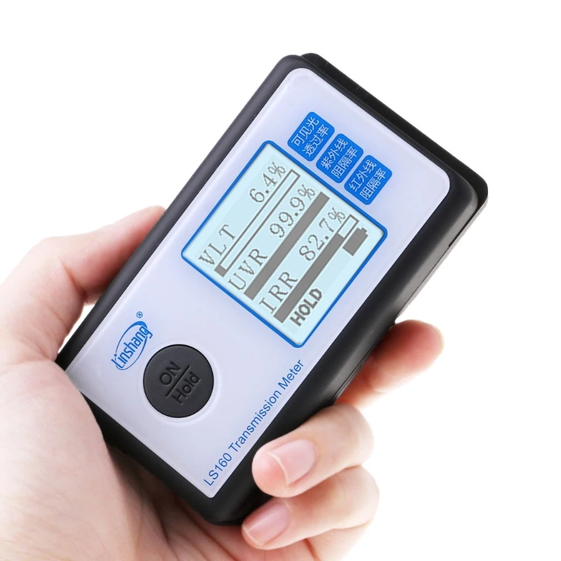 LS160 Portable Solar Film Transmission Meter Test Window Tint UV IR rejection visible light transmittance
LS160 Portable Solar Film Transmission Meter Test Window Tint UV IR rejection visible light transmittance