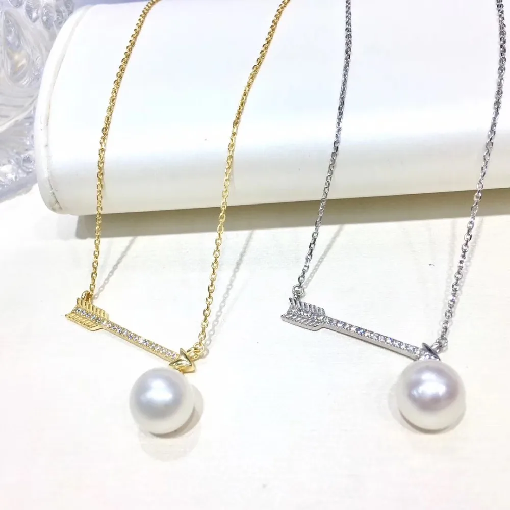 Love Arrow 925 Silver Necklace Chain with Pendant Findings Component Jewelry Parts Fittings for Pearls Corals Jades Stones
Love Arrow 925 Silver Necklace Chain with Pendant Findings Component Jewelry Parts Fittings for Pearls Corals Jades Stones