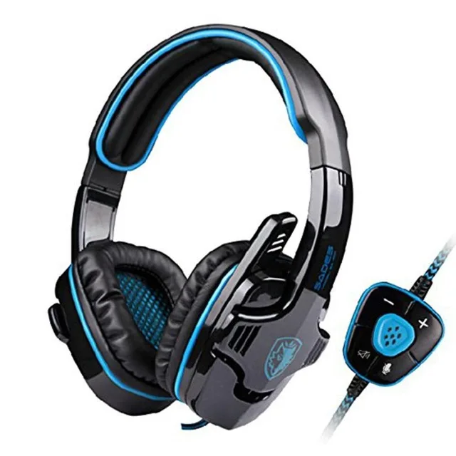 Sades SA901 SA 901 игровая гарнитура 7.1 Surround USB наушники с микрофоном Шум отмена микрофон