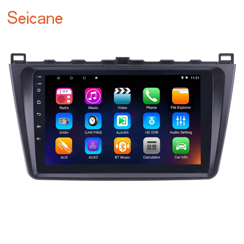 Фото Seicane 2Din Android 8 1/7 1 9 "GPS Автомобильный Радио мультимедийный плеер головное