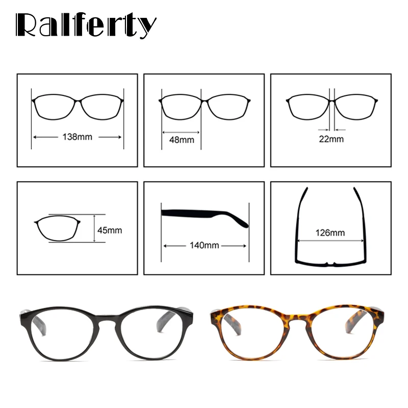 Ralferty высокое качество очки для чтения женщин микроскоп дальнозоркости + 1 0 5 2 3 4 |