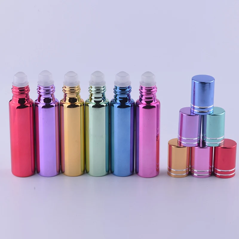 10ml (30PCS/lot) 6 Colors UV Glass Roller Ball for Essential Oils Empty Perfume Bottles High-quality Mini Roll-on Glass Bottle
10ml (30PCS/lot) 6 Colors UV Glass Roller Ball for Essential Oils Empty Perfume Bottles High-quality Mini Roll-on Glass Bottle