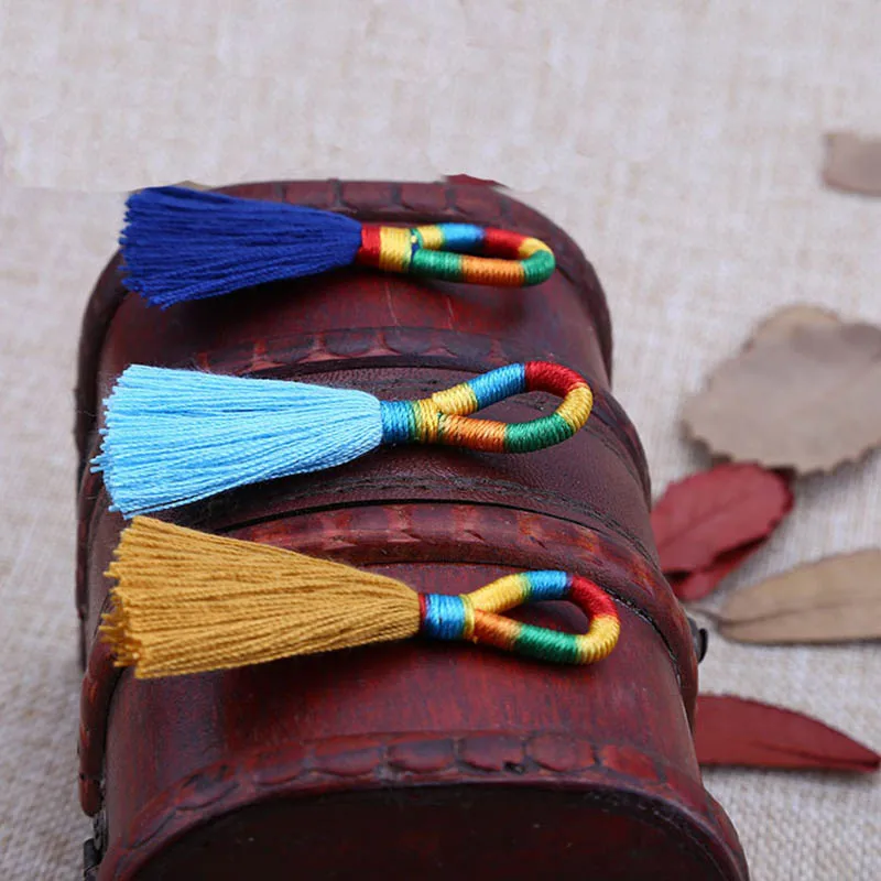 10PCS Colorful Ring Tassel for Fringe DIY Home Curtain Garment Sewing Accessories Key Fringe Trim Craft Home Decoration
10PCS Colorful Ring Tassel for Fringe DIY Home Curtain Garment Sewing Accessories Key Fringe Trim Craft Home Decoration