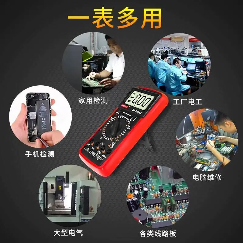 DT 9205A High precision intelligent Electronic digital automatic electrician universal Display Analogue Multimeter Tester
DT 9205A High precision intelligent Electronic digital automatic electrician universal Display Analogue Multimeter Tester