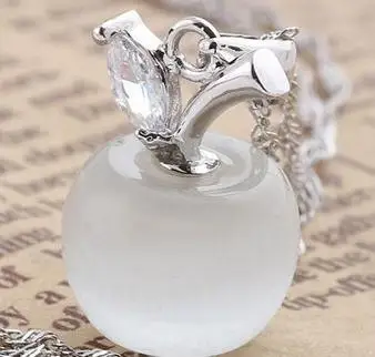 Новое поступление свадебное ювелирное ожерелье с кристаллами яблока и кошачьими