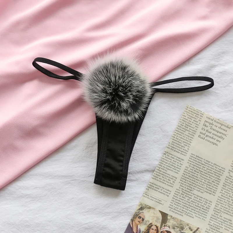 Womens Sexy Thong Pantie Cute Rabbit Tail G-String Fur Ball Bikini T-Back Cosplay Underwear exotic panties
Womens Sexy Thong Pantie Cute Rabbit Tail G-String Fur Ball Bikini T-Back Cosplay Underwear exotic panties