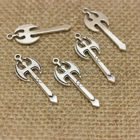 Free Shipping 40pcs/lot 13*35mm Cheap Antique color Metal Alloy Axe Charms Jewelry Pendant Charms
Free Shipping 40pcs/lot 13*35mm Cheap Antique color Metal Alloy Axe Charms Jewelry Pendant Charms