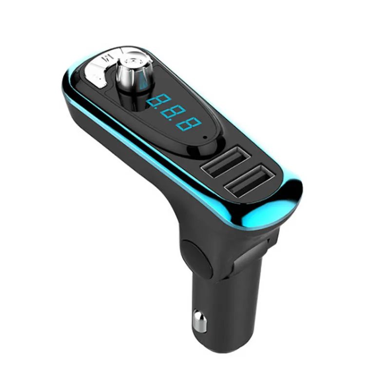 T16 зарядное устройство для телефона в автомобиле fm-передатчик Bluetooth