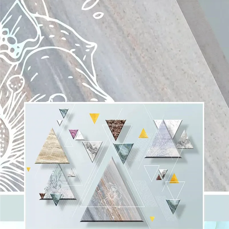 Nordic modern minimalist three-dimensional geometric abstract line TV background wall custom wallpaper mural photo wallpaper
Nordic modern minimalist three-dimensional geometric abstract line TV background wall custom wallpaper mural photo wallpaper