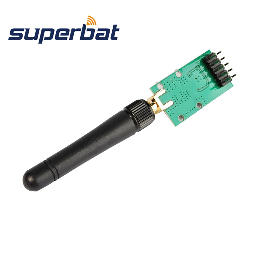 Superbat 433MHz 29mm *16mm RF Transceiver Module CC1101 Matched with Rubber Antenna Aerial 1.8V ~ 3.6V
Superbat 433MHz 29mm *16mm RF Transceiver Module CC1101 Matched with Rubber Antenna Aerial 1.8V ~ 3.6V