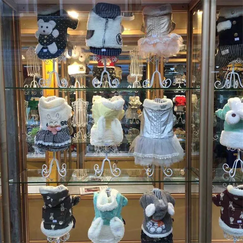 Metal Pet Dog Clothing Display Stand Attractive Small Rack Clothes Hangers Mannequins Model Frame Iron Pet Holders
Metal Pet Dog Clothing Display Stand Attractive Small Rack Clothes Hangers Mannequins Model Frame Iron Pet Holders