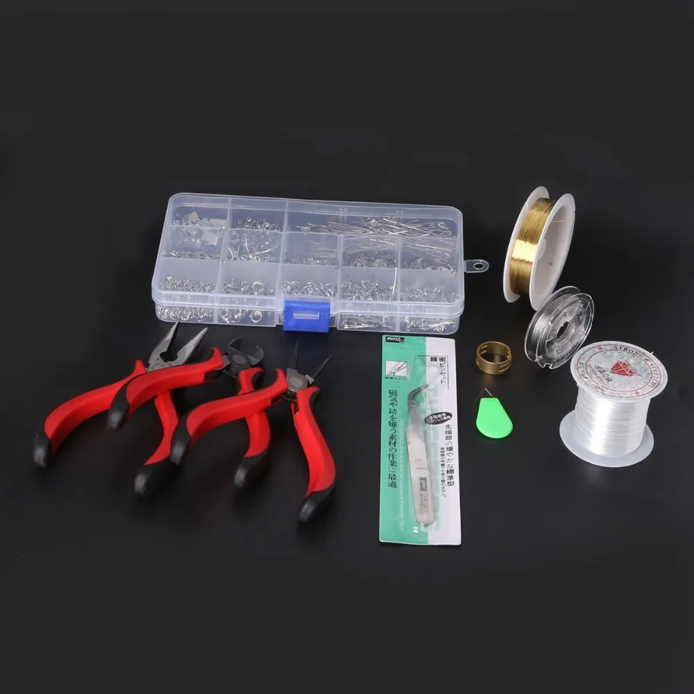 3 SET JEWELRY MAKING KIT, BEADS CAP/FINDINGS/PLIERS Fit Jewelry Accessories DIY DH-ZH-BDH010-69
3 SET JEWELRY MAKING KIT, BEADS CAP/FINDINGS/PLIERS Fit Jewelry Accessories DIY DH-ZH-BDH010-69