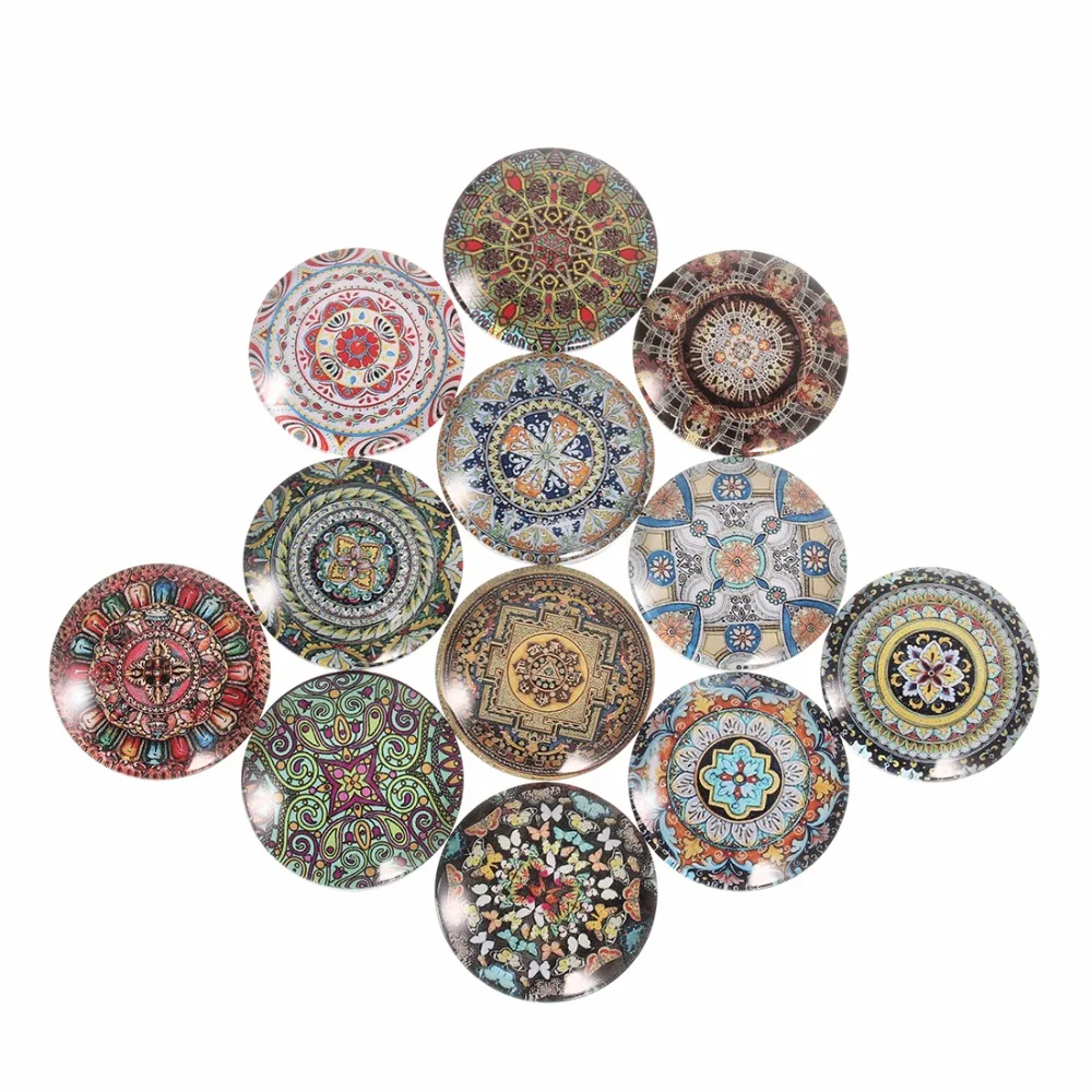 LOULEUR 12/18/20/25mm Kaleidoscope Flower Photo Glass Cabochon Cameo Round Bangles Pendants Base Setting Supplies Craft Makings
LOULEUR 12/18/20/25mm Kaleidoscope Flower Photo Glass Cabochon Cameo Round Bangles Pendants Base Setting Supplies Craft Makings