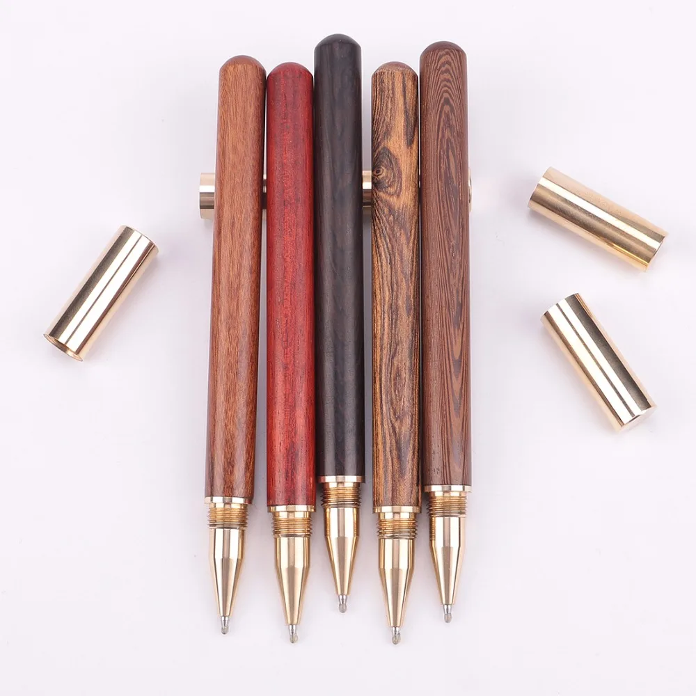 5 Pcs/lot Wood with Brass Ball Roller Pens 0.5mm Ink Ballpoint Pen for Writing Wholesale 2026
5 Pcs/lot Wood with Brass Ball Roller Pens 0.5mm Ink Ballpoint Pen for Writing Wholesale 2026