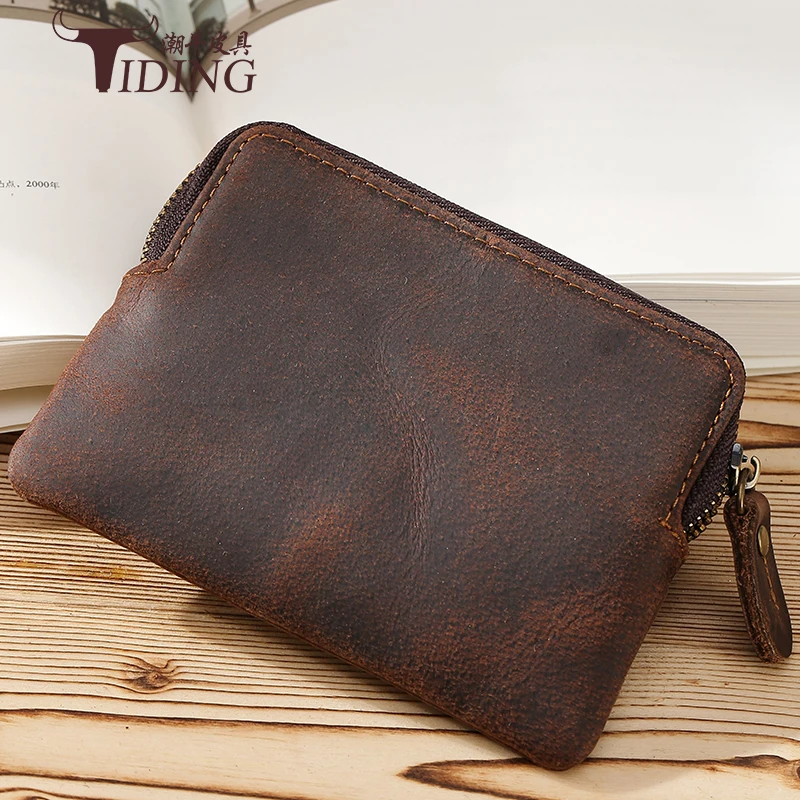 Fashion Brand Genuine Leather Zipper Large Capacity Male Case Bag Wallet cow Leather Small man Coin Purse Mini Change Purses
Fashion Brand Genuine Leather Zipper Large Capacity Male Case Bag Wallet cow Leather Small man Coin Purse Mini Change Purses