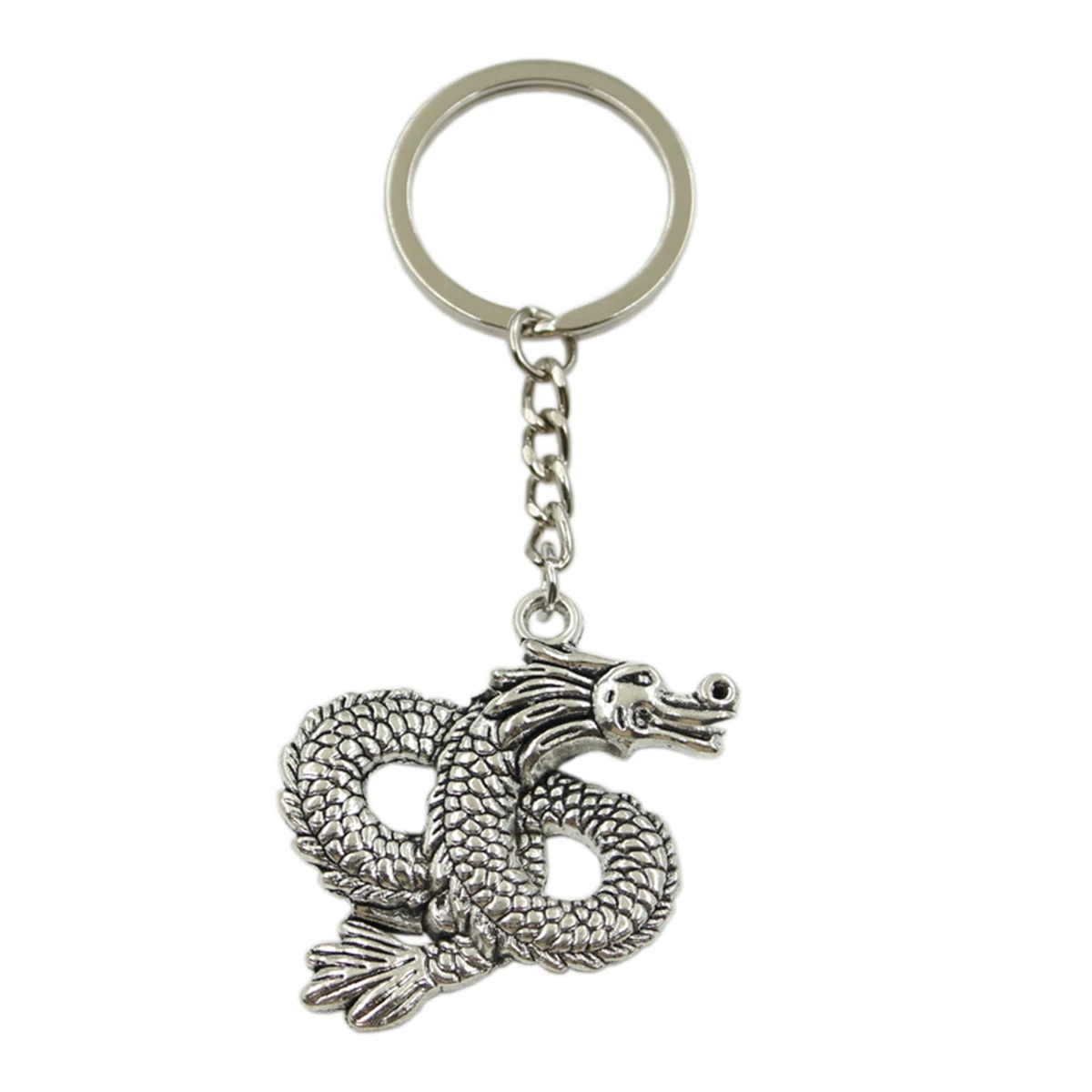 Мужское кольцо для ключей металлическая цепочка подарочное ювелирное изделие из
