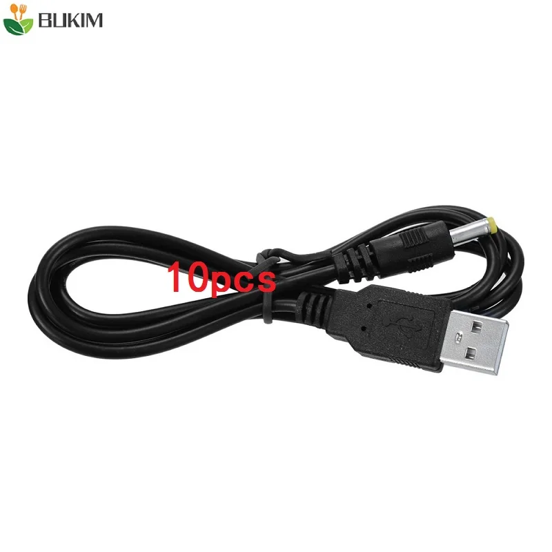 BUKIM 10 Pcs Cable For PSP 1000 2000 3000 USB Charging Cable USB To DC 4.0x1.7mm Plug 5V Power Charge Cable Cord
BUKIM 10 Pcs Cable For PSP 1000 2000 3000 USB Charging Cable USB To DC 4.0x1.7mm Plug 5V Power Charge Cable Cord