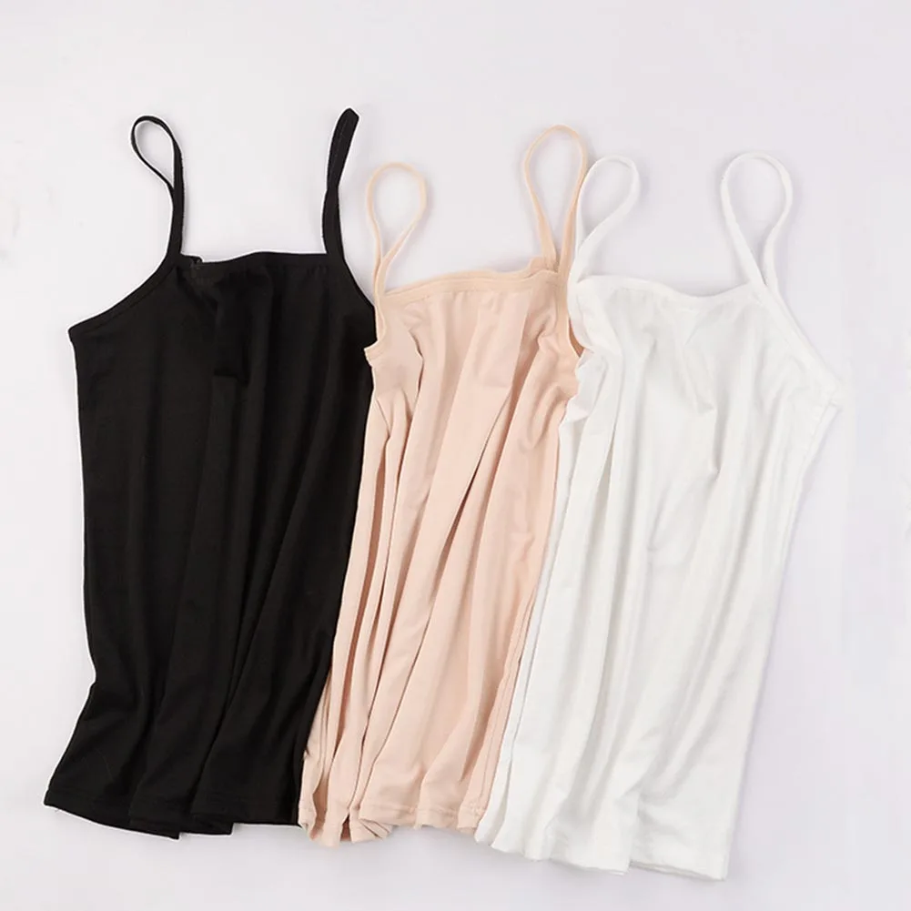 Women Summer Sleeveless Beach Style Tanks Tops Free size Comfortable Ladies Solid Color Tees Slim Vest Camisole White/Black
Women Summer Sleeveless Beach Style Tanks Tops Free size Comfortable Ladies Solid Color Tees Slim Vest Camisole White/Black
