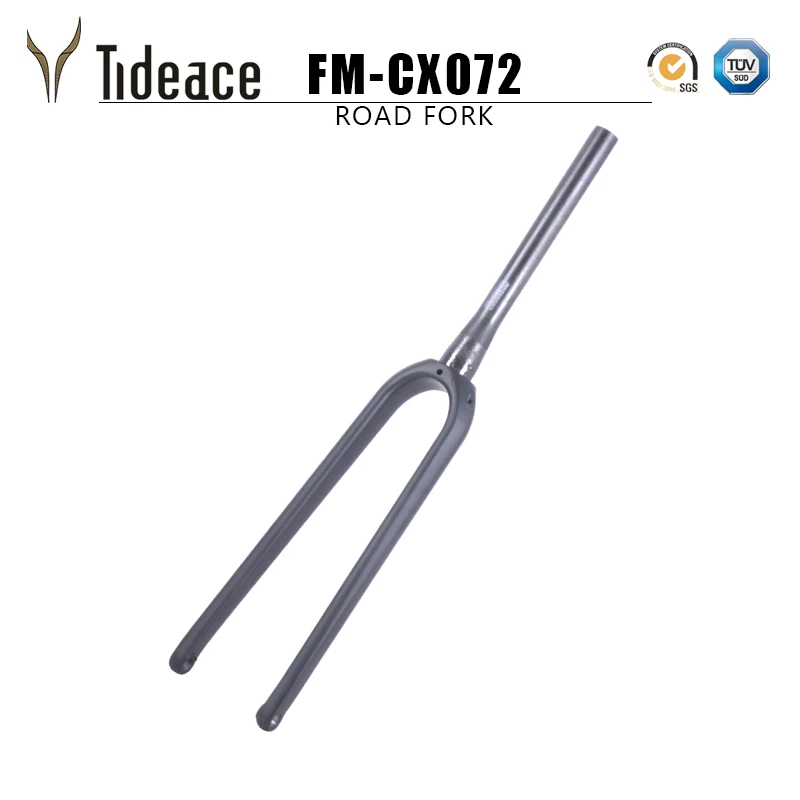 Плоская вилка для дискового тормоза 140 мм 100*15 велосипеда из углеродного волокна