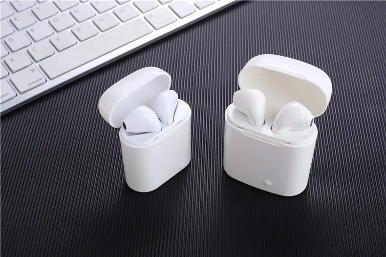 I7s TWS Мини Беспроводная bluetooth-гарнитура кнопка ключ наушники для смартфона
