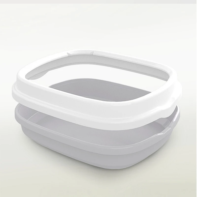 Pet Cat Toilet Cat Litter Box Bowl Anti-splash Reusable Semi-closed Sand Basin Plastic Cat Supplies Indoor Home Pet Bedpans
Pet Cat Toilet Cat Litter Box Bowl Anti-splash Reusable Semi-closed Sand Basin Plastic Cat Supplies Indoor Home Pet Bedpans