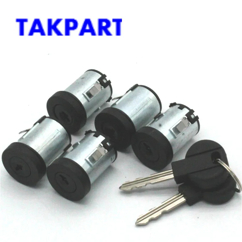 TAKPART 5 X Barrel Car Door Lock Set With 2 Keys For Peugeot Expert 806 For Citroen Synergie Dispatch
TAKPART 5 X Barrel Car Door Lock Set With 2 Keys For Peugeot Expert 806 For Citroen Synergie Dispatch