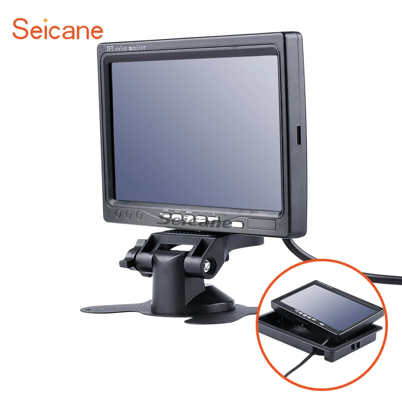 Seicane Universal HD TFT LCD Rearview Camera Digital Video Recoder DVR Reverse System Car Auto Parking Monitor Backup
Seicane Universal HD TFT LCD Rearview Camera Digital Video Recoder DVR Reverse System Car Auto Parking Monitor Backup