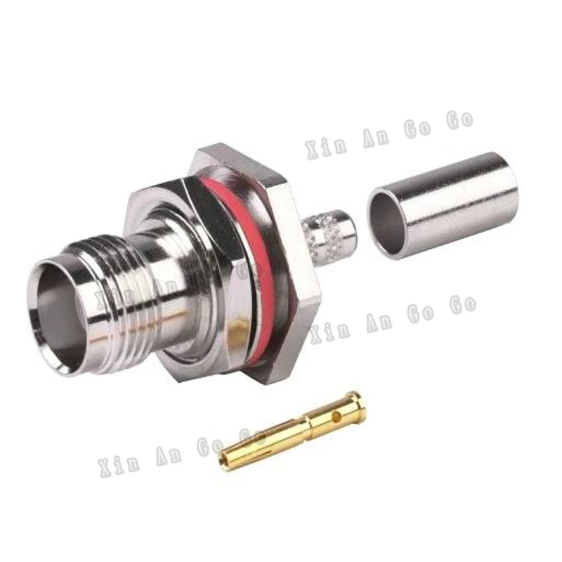 TNC female crimp RF connector TNC female Jack Crimp for RG58 RG142 LMR195 coaxial cable fast ship
TNC female crimp RF connector TNC female Jack Crimp for RG58 RG142 LMR195 coaxial cable fast ship