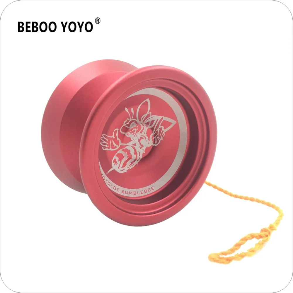 BEBOO G5 Red Hornet yoyo Профессиональный Йо мяч из алюминиевого сплава набор йо + перчатки 3