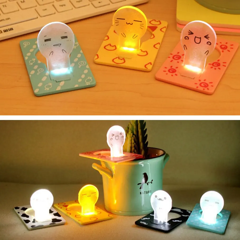 ICOCO 1pcs Protable Mini Cute Fold Switch LED Card Night Light Cartoon Mood Lamp Battery Operated Hot Sale Drop Shipping
ICOCO 1pcs Protable Mini Cute Fold Switch LED Card Night Light Cartoon Mood Lamp Battery Operated Hot Sale Drop Shipping