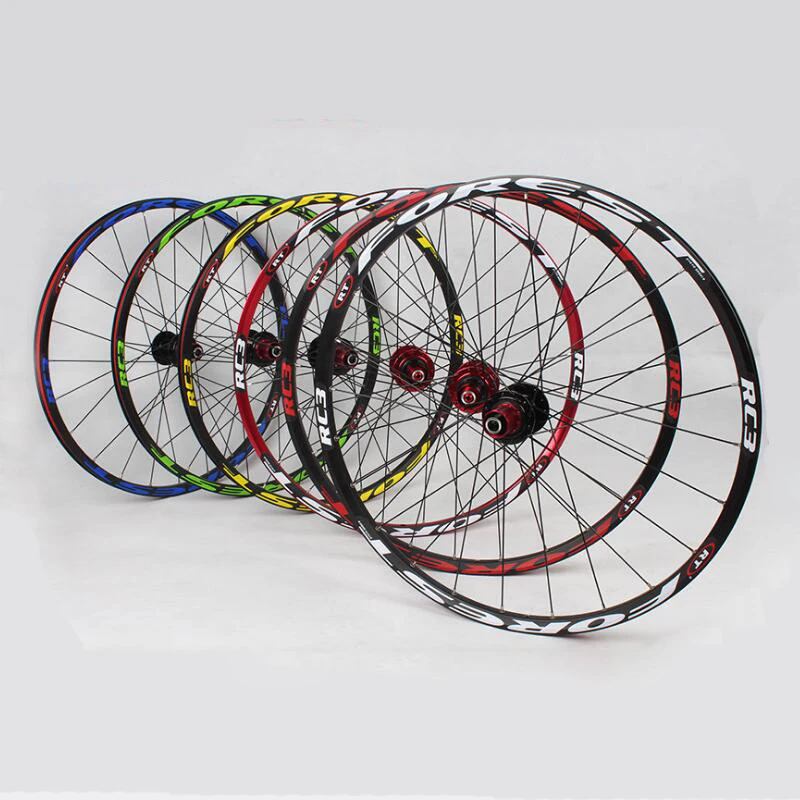 RC3 26" 27.5" Aluminium Alloy QR MTB Bicycle Wheels Bike Parts Colored Six Hole Disc Brake Cycle Mountain Bike Wheelsets Wheels
RC3 26" 27.5" Aluminium Alloy QR MTB Bicycle Wheels Bike Parts Colored Six Hole Disc Brake Cycle Mountain Bike Wheelsets Wheels