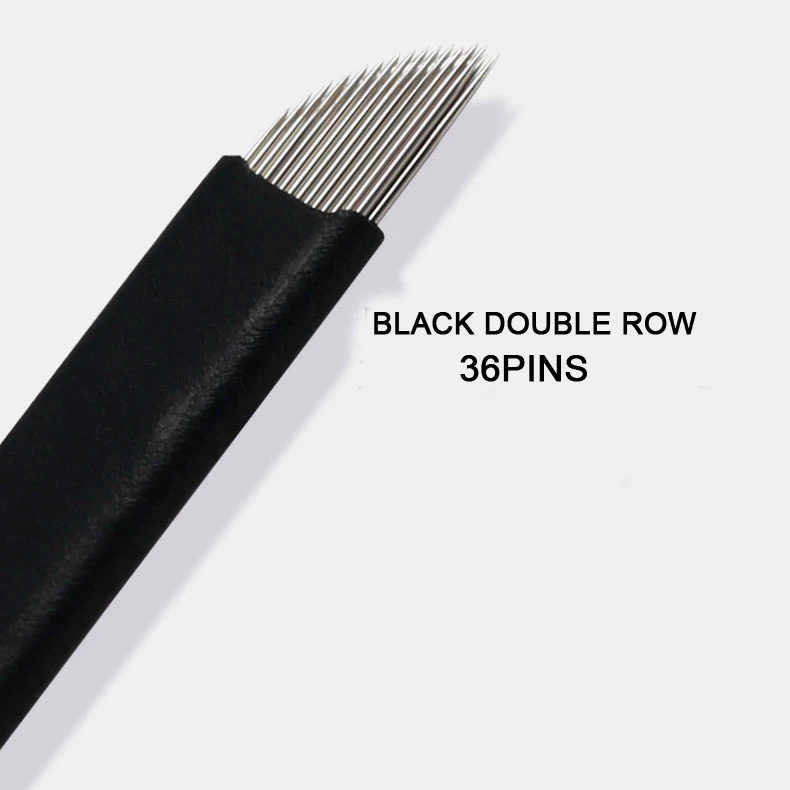 20pcs/lot Permanent Makeup Supplies Microblading Needles Sterilized Disposable Double Row Eyebrow Tattoo Blade for Manual Pen
20pcs/lot Permanent Makeup Supplies Microblading Needles Sterilized Disposable Double Row Eyebrow Tattoo Blade for Manual Pen